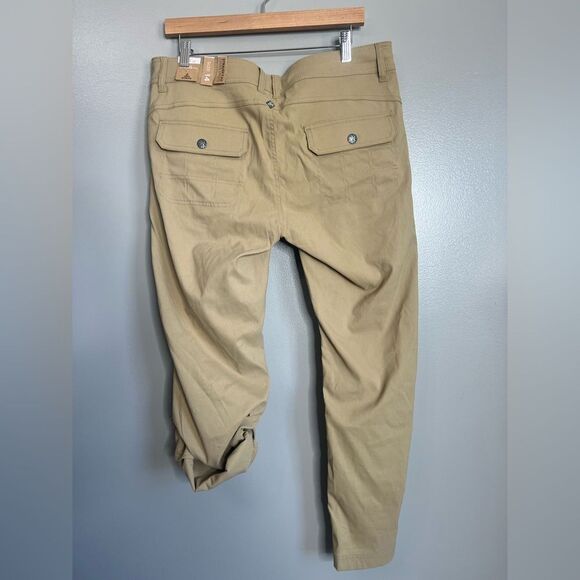 Prana Halle straight leg convertible pants size 14 hiking gorpcorp camping camp - Picture 6 of 8